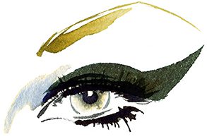 Illustration Beauty MaxFactor Cateye Cometics Liner Eyeliner