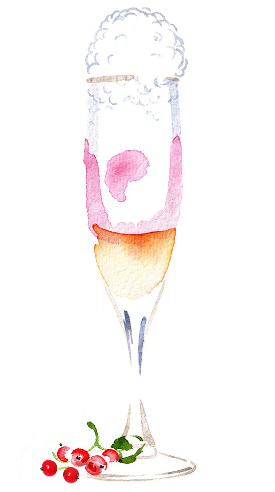 Illustration Food And Drink Harrods Bellini Ice Cream Parlour
