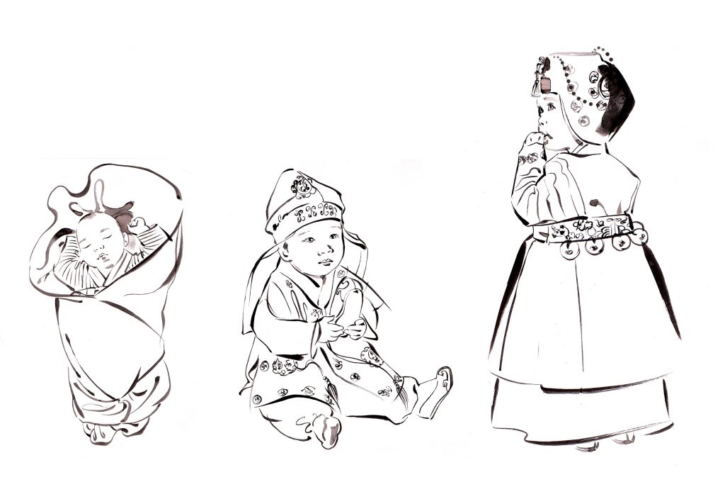 ILLUSTRATION Fashion The Beauty Of Hanbok Global Infants Mono