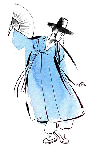 ILLUSTRATION Fashion The Beauty Of Hanbok Traditional Kinds Of Hanbok Male