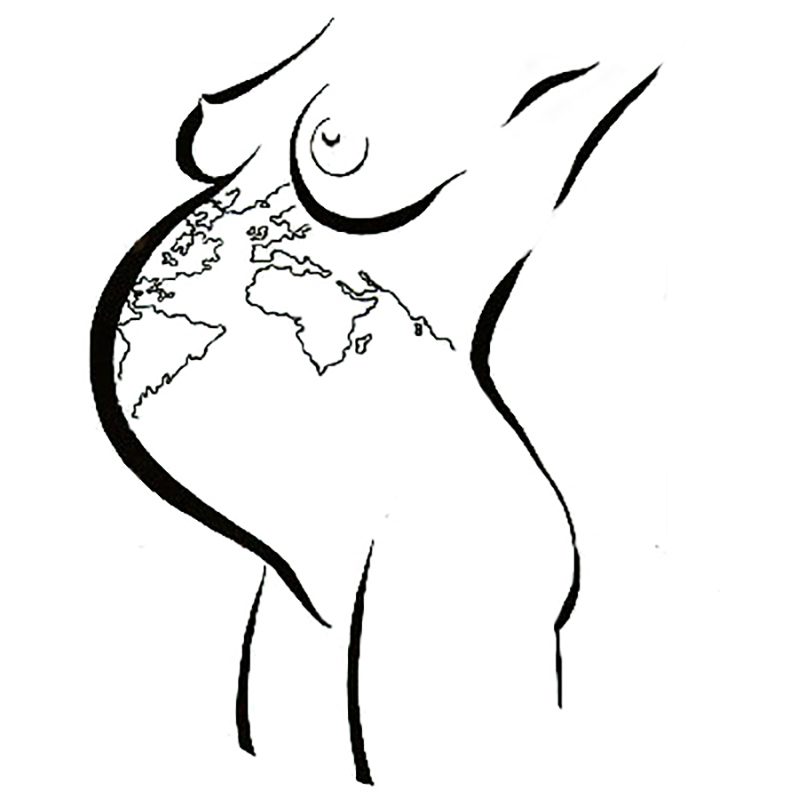 Illustration Medical Anatomy World Pregnancy Full Term