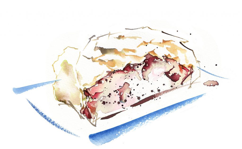 Illustration Publishing Brander Publishing Recipes Strudel