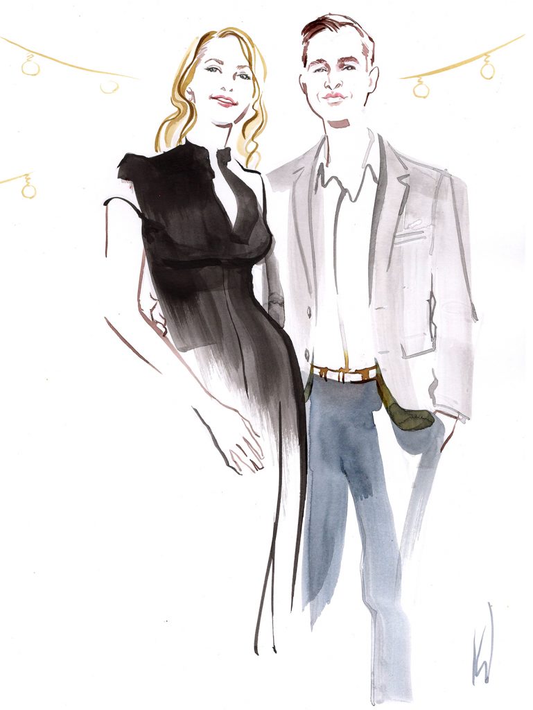 Illustration Projects Wedding Live Event Portrait Guest Portrait Celeste G