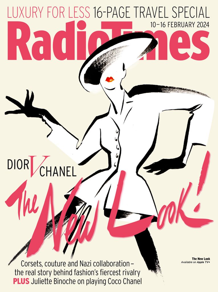 Illustration Publishing Editorial Radio Times Front Cover The New Look
